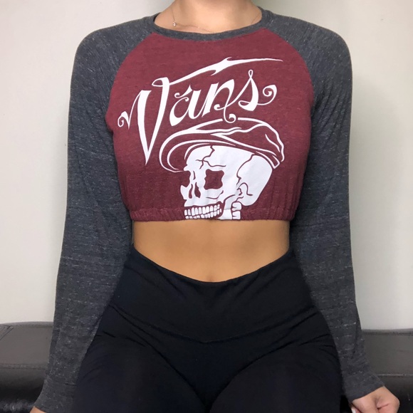 VANS Crop Top - Picture 1 of 2